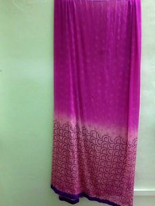 Peach Block Print Kurta Set with Dupatta
