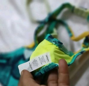 Floral Print Bikini Top h&amp;m penty