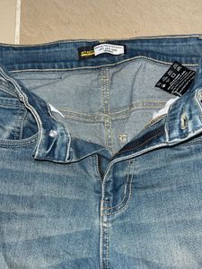 Off duty Flared Blue Denim Jeans