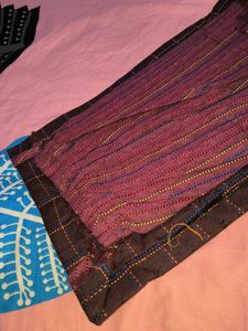New Maroon Suit Set Semi-Stitched