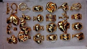 Gold- anti tarnish ring