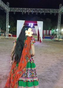 ✨ Multicolour Traditional Gujarati Chaniya choli