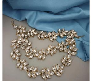 Elegant Leaf Chain Hair Accessory