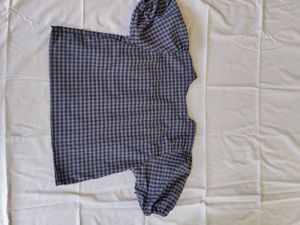 Checkered Tunic Top