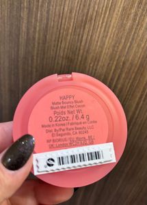 Rare beauty Soft Pinch Matte bouncy blush :- happy