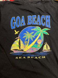 Vintage Goa Beach Graphic T-Shirt