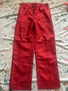 Vibrant Red pants