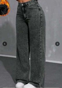 Stylish High-Waisted Wide-Leg Jeans