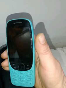 Retro Teal Feature Phone