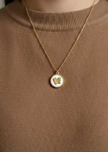 Butterfly Stainless Steel Pendant Necklace