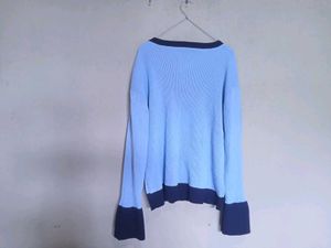 Light Blue Knit Sweater
