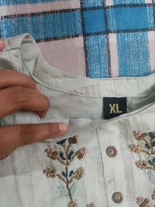 Embroidered Kurta Set with Dupatta