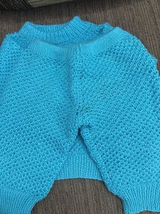 Cozy Blue Knit Sweater