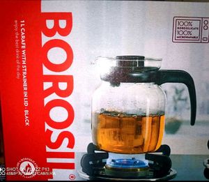 🔀✅ New Borosil 1L Carafe with Strainer