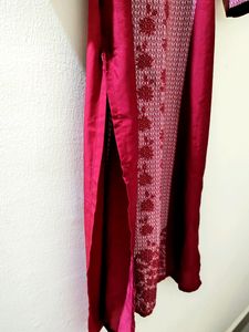 Ethnic Printed Straight Kurta