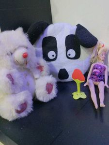 Vintage Plush Pals & Doll