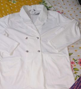 Elegant White Blazer