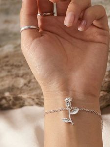 Classy Elegant Rose Bracelet