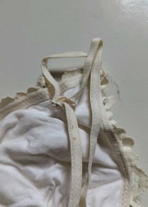 Delicate White Lace Bralette
