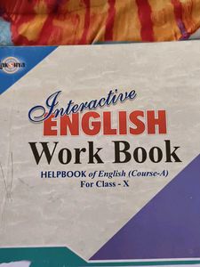 Interactive English Work Book Class X