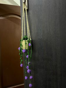 Handmade Crochete Hanging Planter