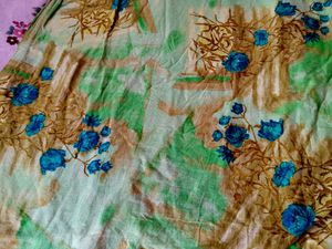 Vibrant Green Floral Kurta Set with Dupatta
