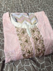 Floral Embroidered pakistani suit set