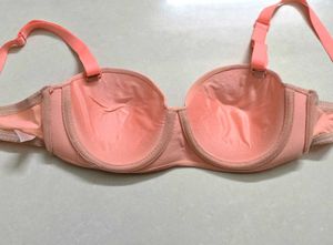 Peach Pink Padded Bra | Everyday Essential 🎀