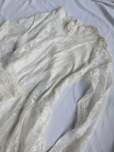 Vintage Lace Mini Dress