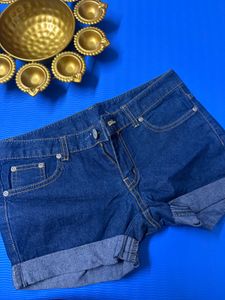 Stylish Blue Denim Shorts