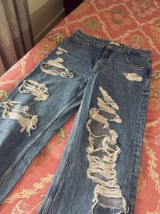 MANGO - Blue Denim Jeans