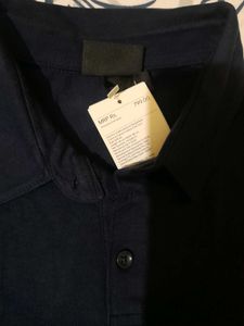 H&amp;M Navy Blue Polo Shirt