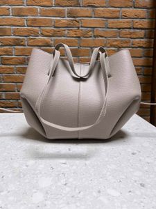 Polene Cyme Taupe Tote Bag