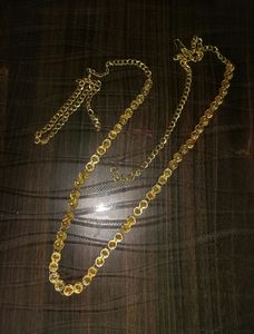 Golden n white stone's Kamar bandh