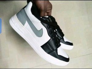 Stylish Black &amp; White Sneakers