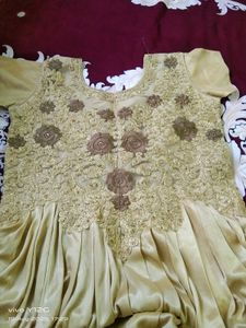 Gold Embellished Dress