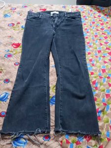 Zara - Dark Wash Flare Jeans