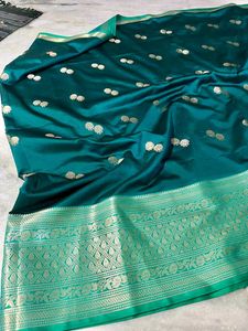 Soft Silk Allover Booti Saree