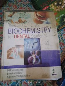 Textbook of Biochemistry for Dental Students