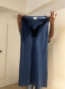 Blue Sleeveless Dress