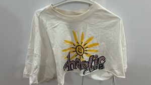 Cropped Oversized H&amp;M T-shirt | Size