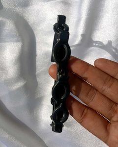Black Hairband with Clips