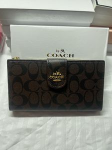 Coach Signature Brown Wallet