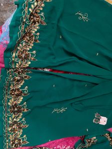 💚 90sbackless kurta,plazo,chuni,slang bag set 💚