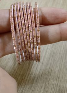 Light Pink Bangles Set