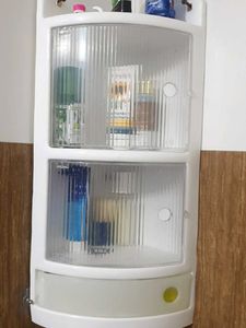 Compact Corner Storage Cabinet