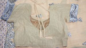 Designer Sarees With Stitched Blouse