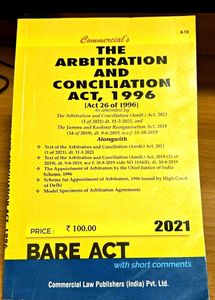 Arbitration and conciliation act 1996