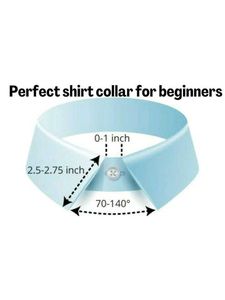 24 Pc - Shirt Collar Pasting Canvas / Iron Fusing