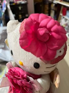 Hello Kitty Sanrio NTT 2010 Angel Plush 8"